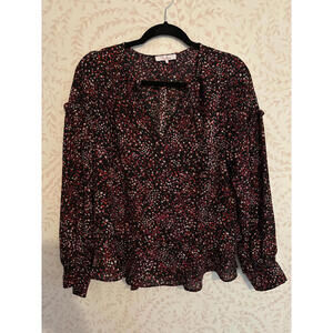 Parker Women's Long Sleeve Printed Blouse S